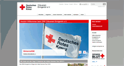 Desktop Screenshot of drk-ennigerloh.de